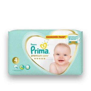 پوشک پریما سایز 4 بسته 46 عددی