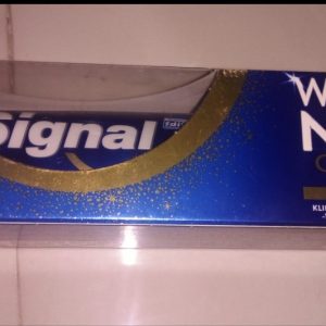 خمیر دندان وایت نو من سیگنال مدل gold حجم 75 میل